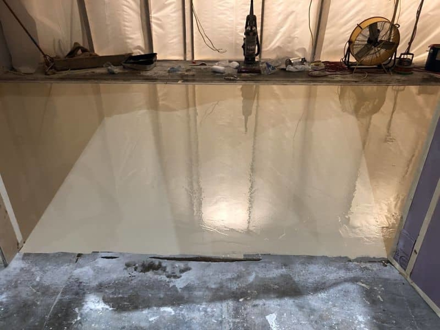 5500 Polyaspartic Wheat/Light Tan Step 3