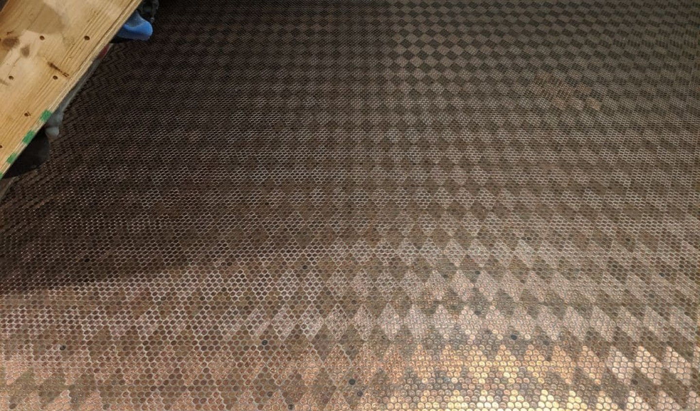 BEFORE - 5500 Polyaspartic Clear