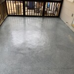 After 5500 Polyaspartic Top Coat Application