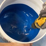 Mixing Basecoat With Jiffy Mixer