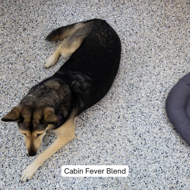 Cabin Fever Vinyl Flake Blend