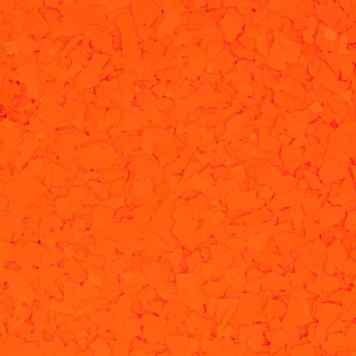 F4000 BLAZE ORANGE Florescent Flakes