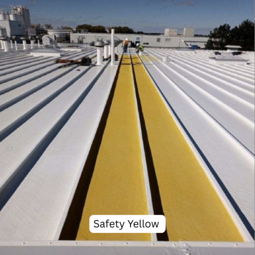 Colored Quartz Granules for Epoxy Garage Floor- Safety Yellow