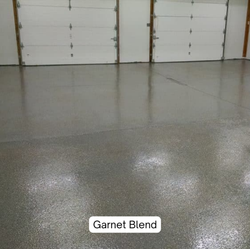 Garnet Blend Chipped Stone Vinyl Flake Blend