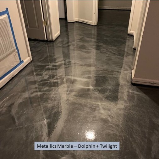 HyperREZ Epoxy Home - Black Epoxy with Metallic System