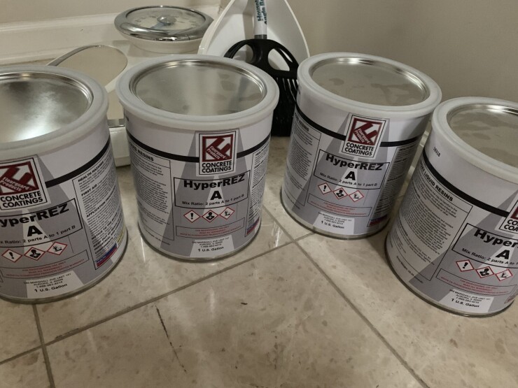 HyperREZ Epoxy Used as Both Primer & Metallics Basecoat