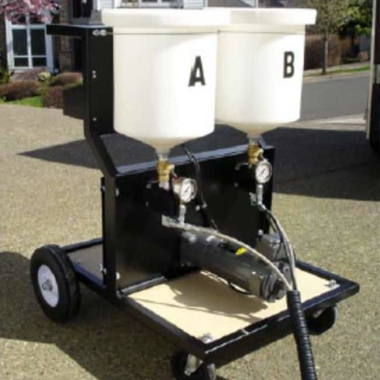 2 Man Polyurea Joint Filler Pump US Saws SX20100
