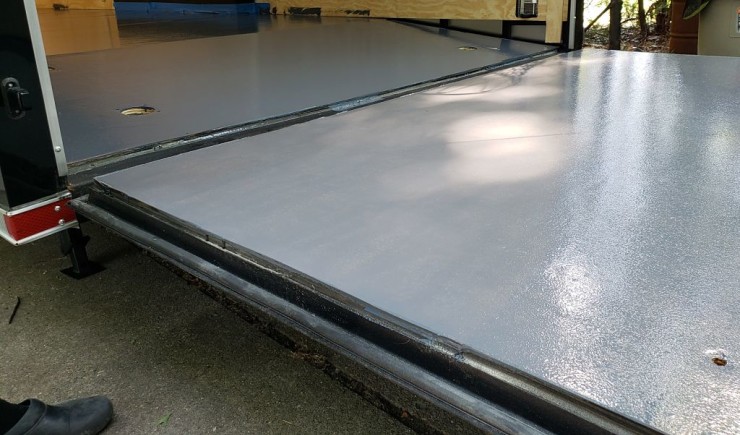 after ASpartic 85 Topcoat with SSR-20 anti slip