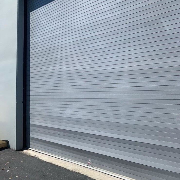 Cool Coat Clear Thermal Barrier Paint - On the Metal Door