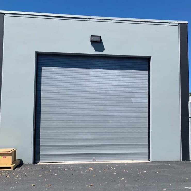 Cool Coat Clear Thermal Barrier Paint - On the Metal Door