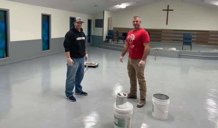 E707LVP Epoxy Medium Gray