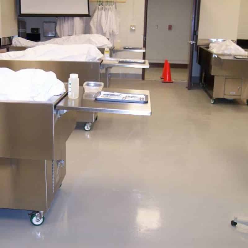 5500 Polyaspartic Coating Cadaver Room_opt 5500 Polyaspartic Coating Cadaver Room_opt