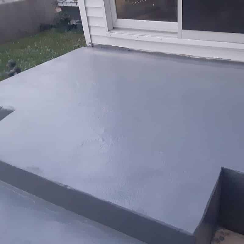 5500 Polyaspartic Front Porch Medium Gray 5500 Polyaspartic Front Porch Medium Gray