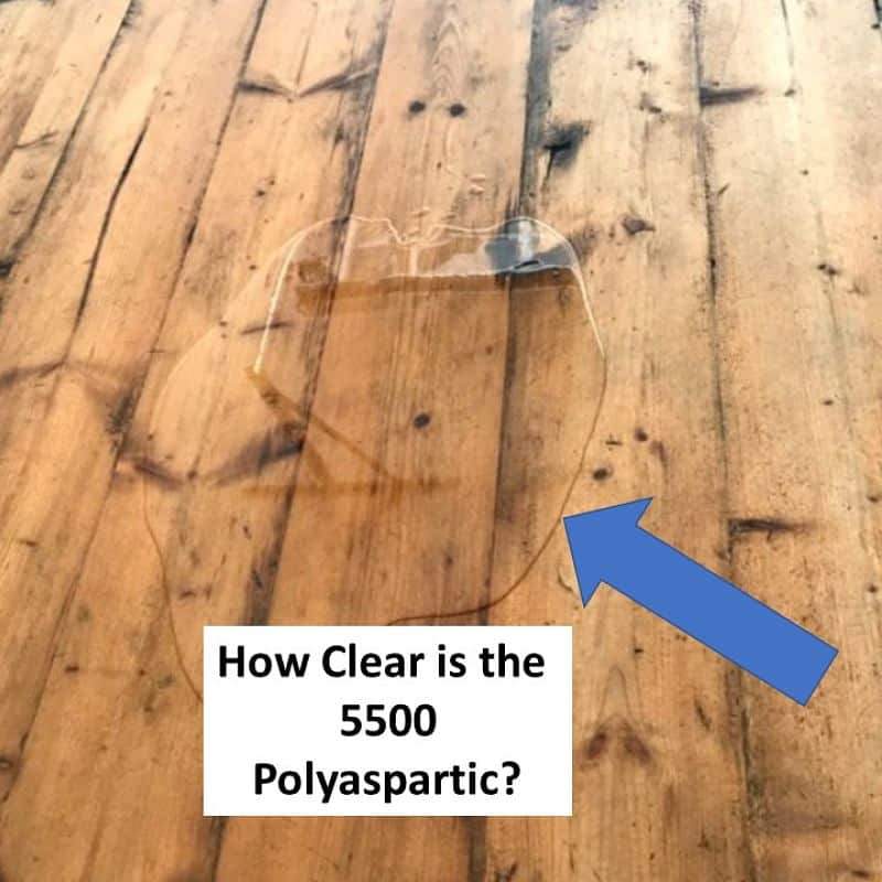 How Clear is the 5500 Polyaspartic How Clear is the 5500 Polyaspartic