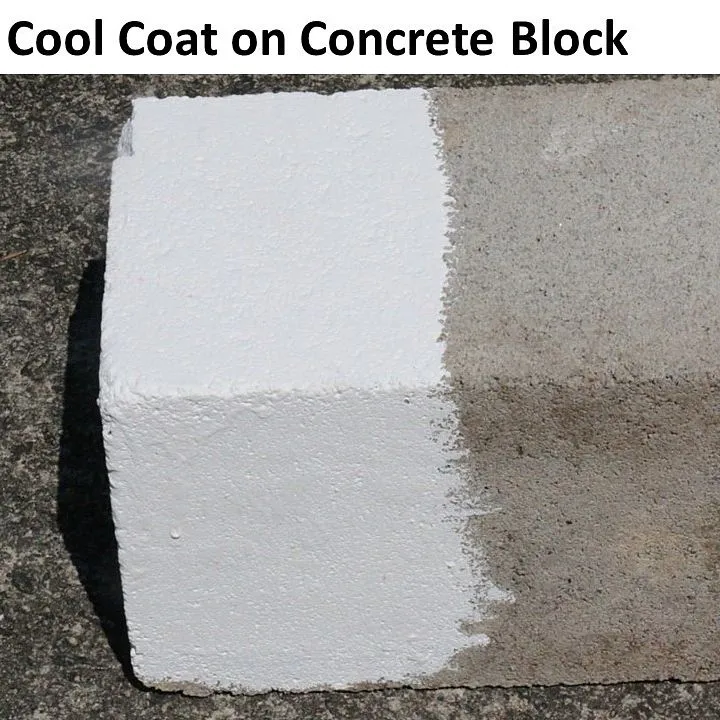 Concrete Block White Cool Coat_opt Concrete Block White Cool Coat Thermal Barrier Paint