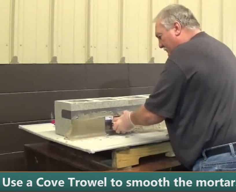 NP1 Cover Master Epoxy using Cove Trowel_opt NP1 Cover Master Epoxy using Cove Trowel