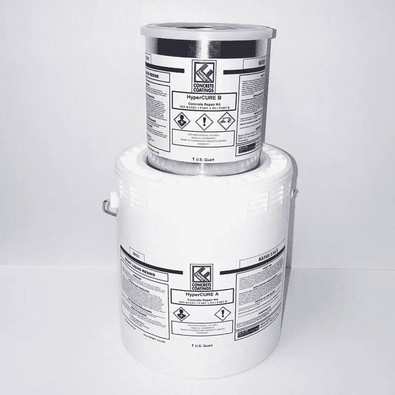 HyperCure Epoxy Concrete Fast Cure Repair Kit