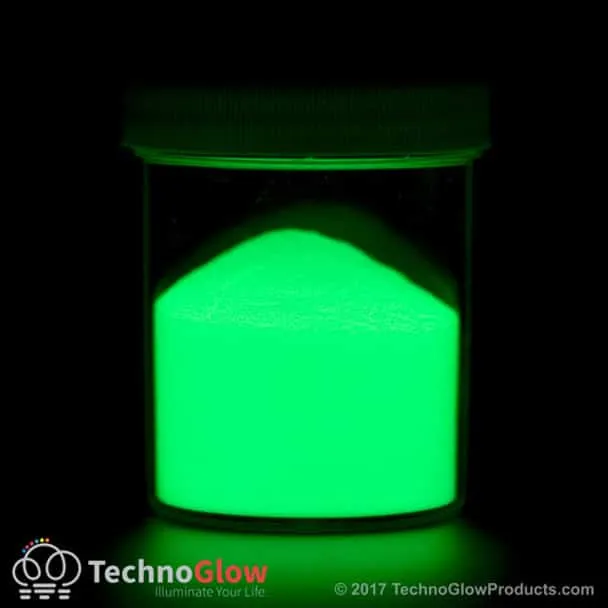 Nightime green-photoluminescent-anti slip sand__30 grit 500 micron