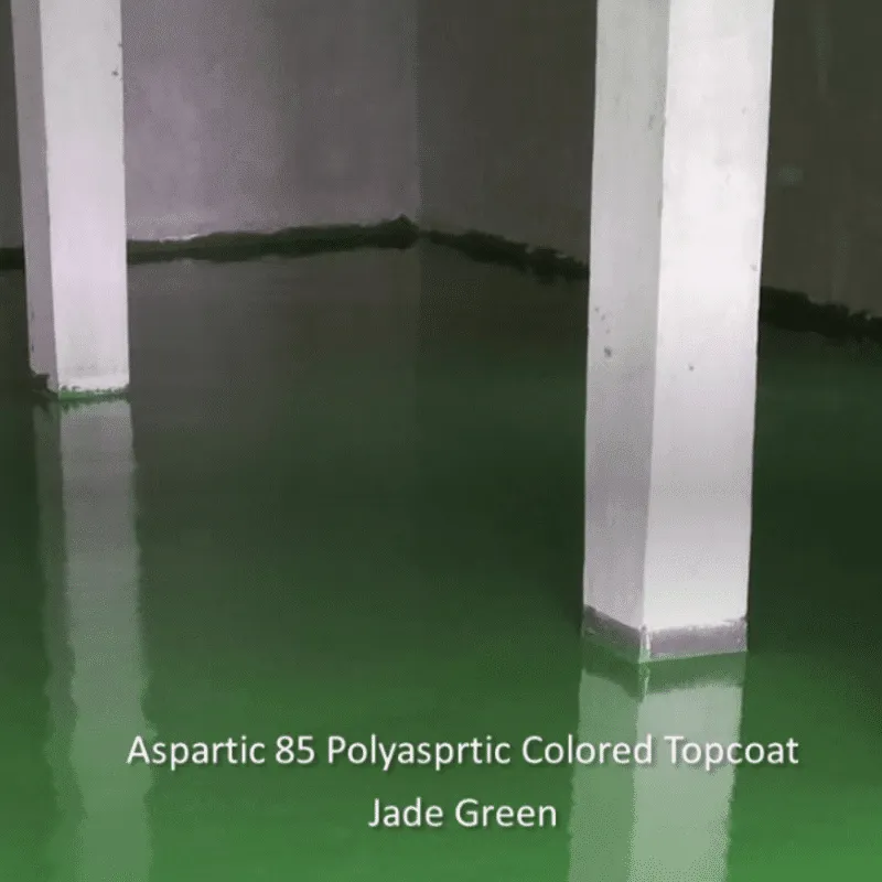 Aspartic 85 Polyaspartic Jade Color 85% Solids Aspartic 85 Polyaspartic