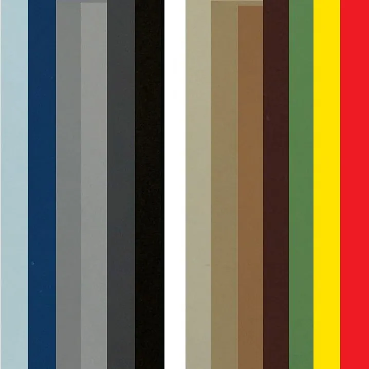 E-Poly Pigment Color Chart to Color Floorguard Epoxy and Polyaspartic Coatings