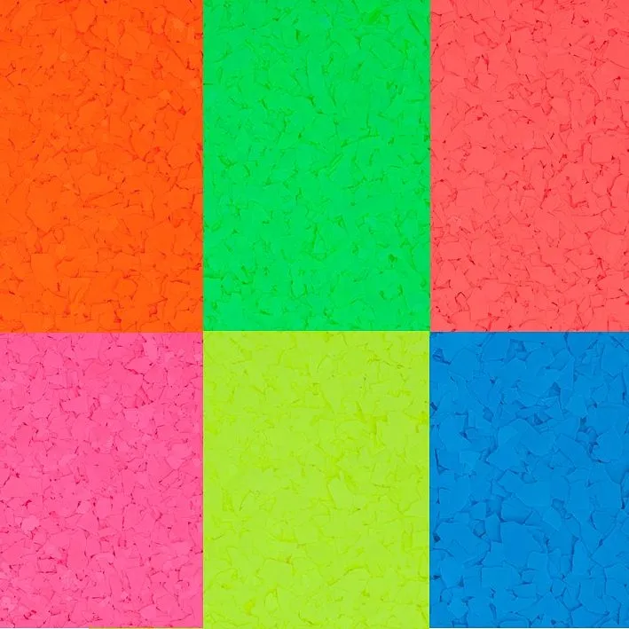 Florescent Black Light Flakes
