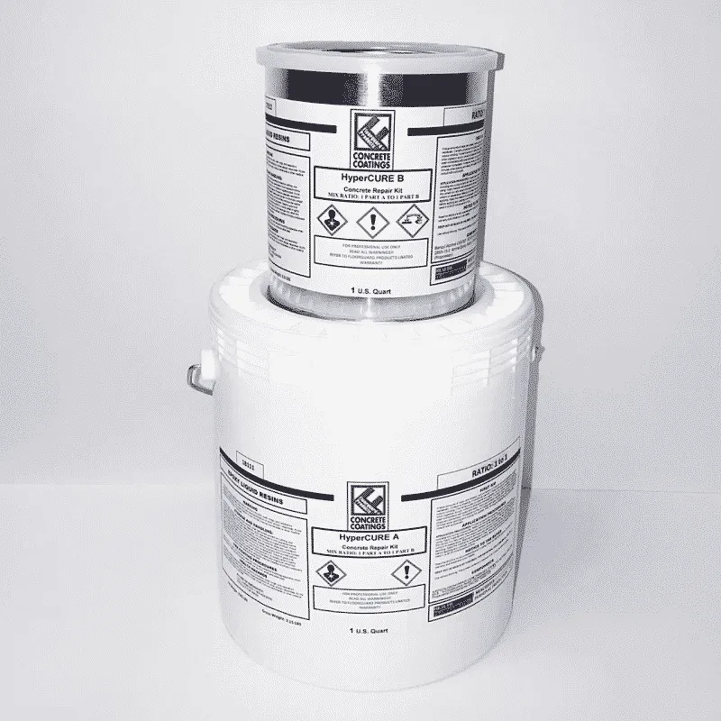 HyperCure Epoxy Concrete Fast Cure Repair Kit