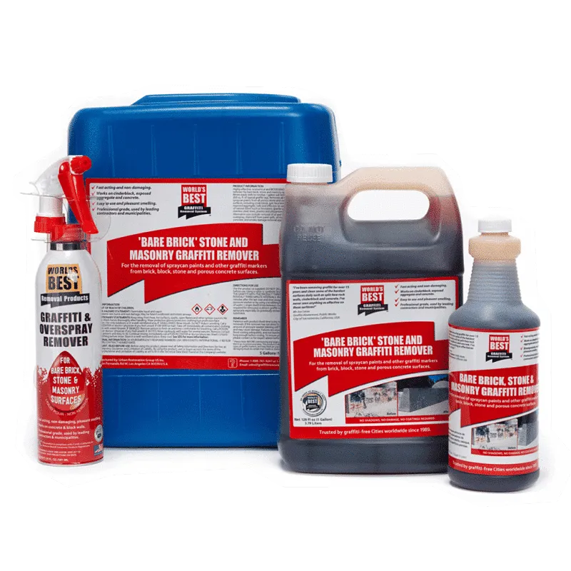 Bare Brick Stone and Masonry Graffiti Remover