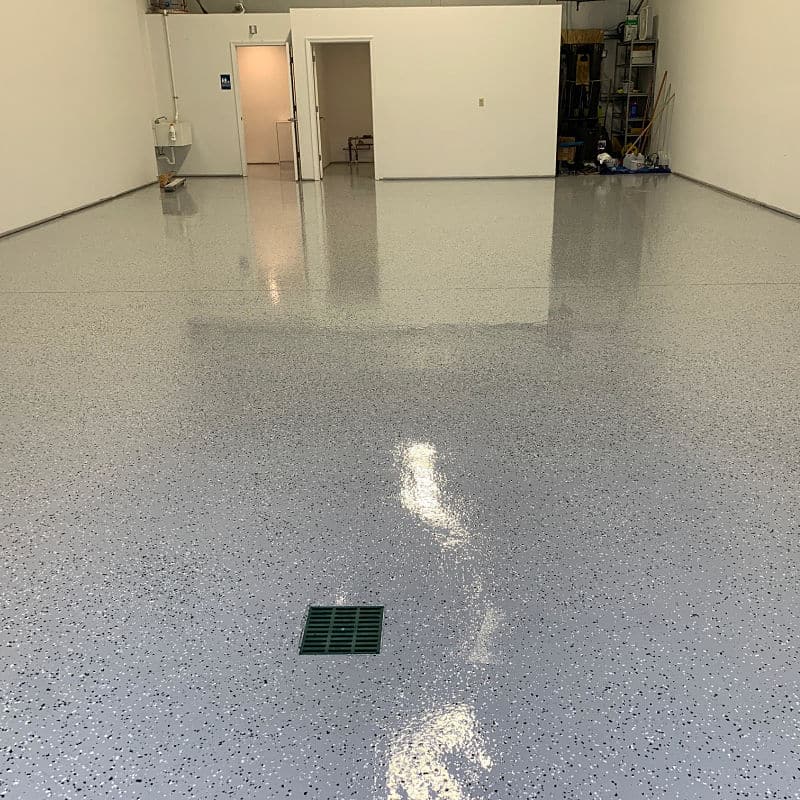 6009 Epoxy Light Gray Color with Flakes 6009 Epoxy Light Gray Color with Flakes