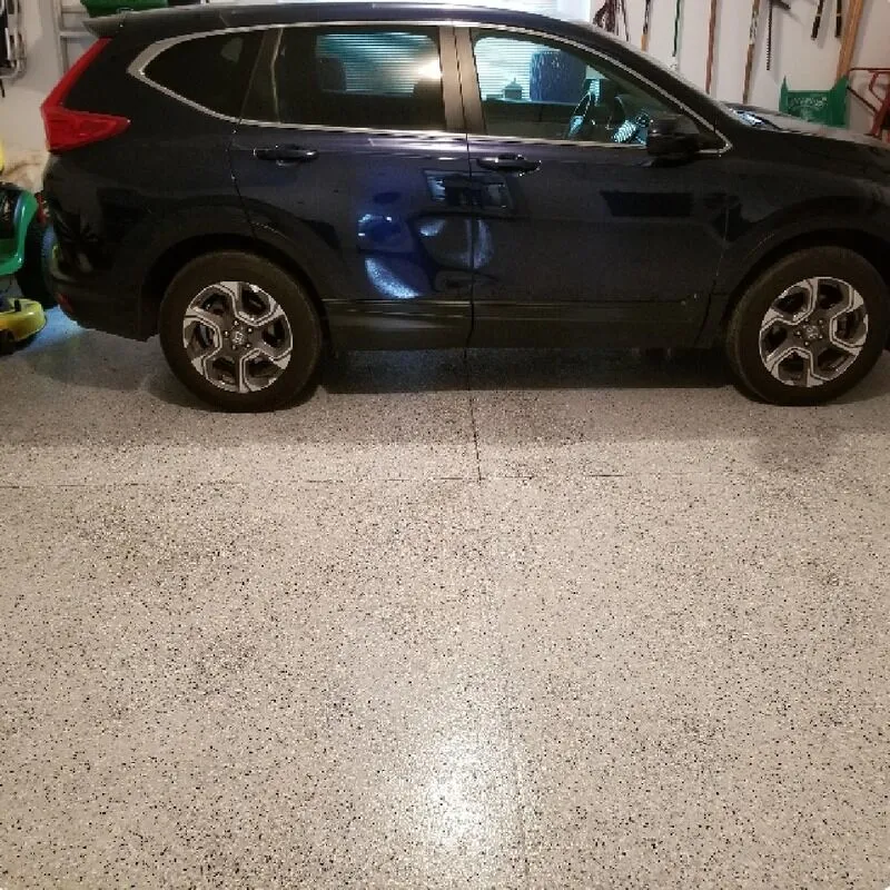 5500 Garage Flakes Epoxy POlyaspartic