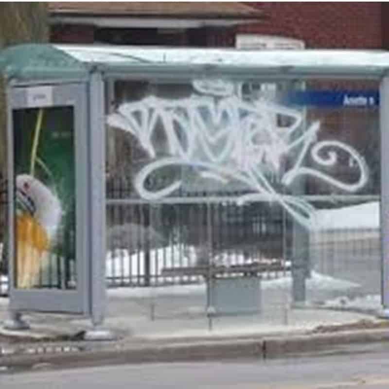 Anti-Graffiti Film for Polycarbonate and Acrylic (PMMA)