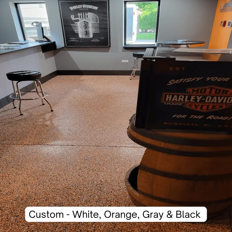 Custom Harley Blend Custom Vinyl Flake