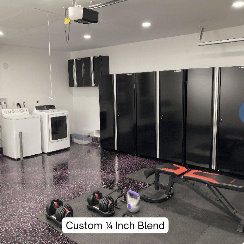 Custom Laundry Room Blend Custom Vinyl Flake Blend