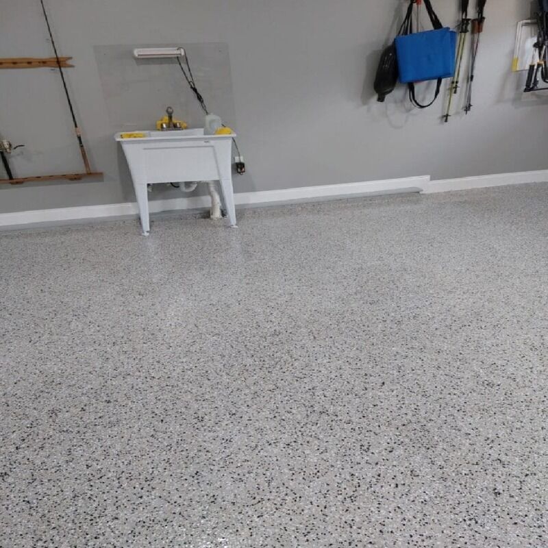 E707 HB & 5500 HS Epoxy Polyaspartic Flakes