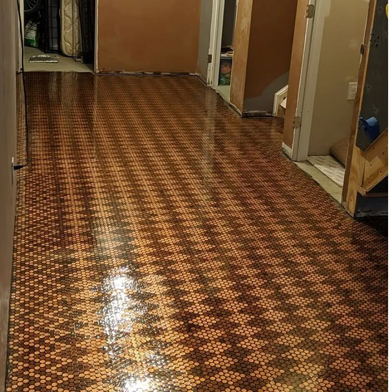 5500 Polyaspartic Clear Floor Coating 2 Coats 5500 Polyaspartic Clear - 80,000 pennies