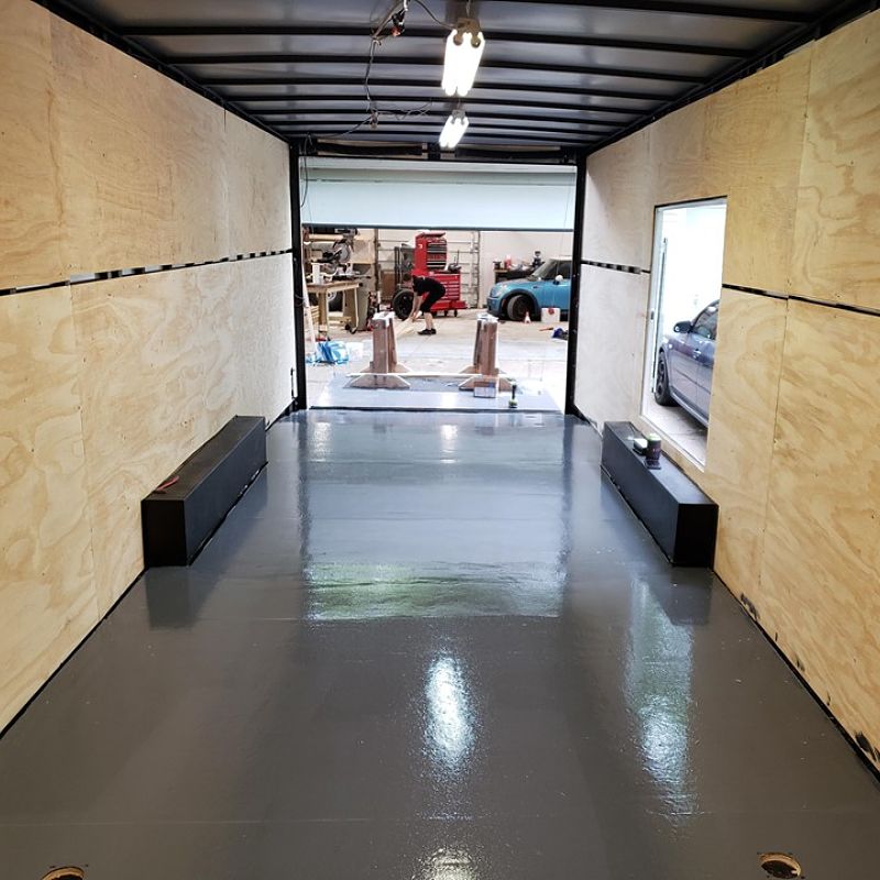 Aspartic 85 Polyaspartic Metal Gray Color Aspartic 85 Polyaspartic Metal Gray Color