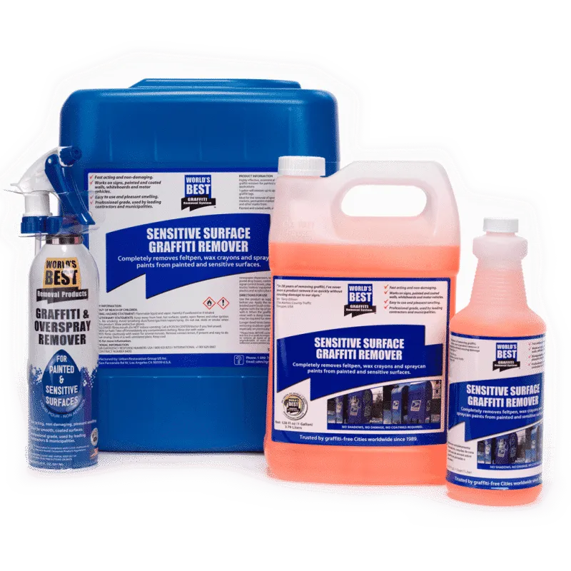Sensitive Surface Graffiti Remover