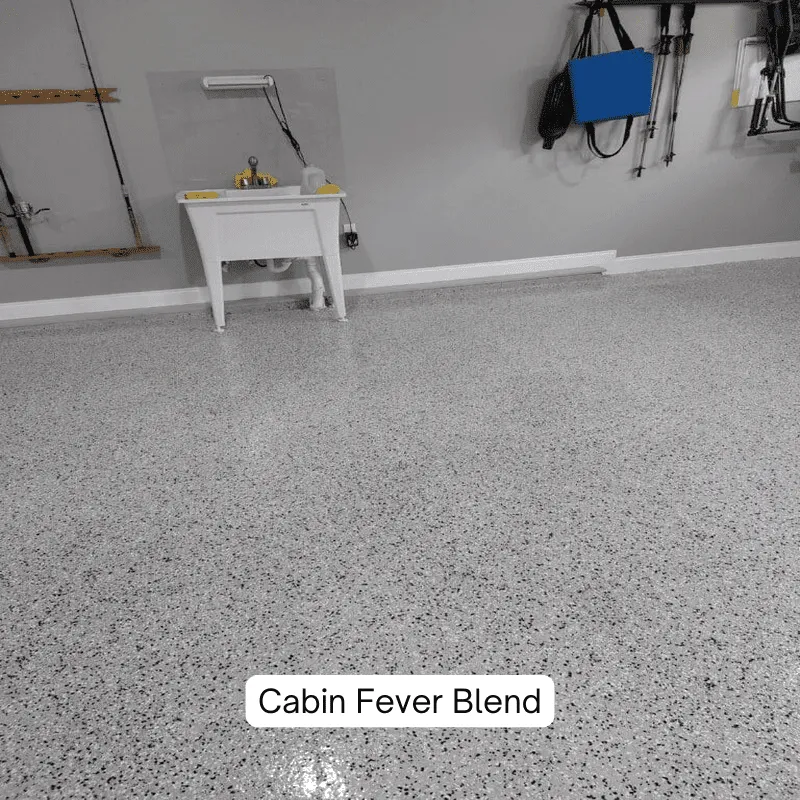 Cabin Fever Blend Flakes Vinyl Flake Chip Cabin Fever