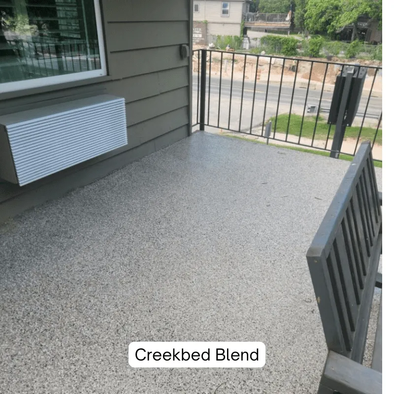 Creekbed Blend Vinyl Flake Chip Creekbed