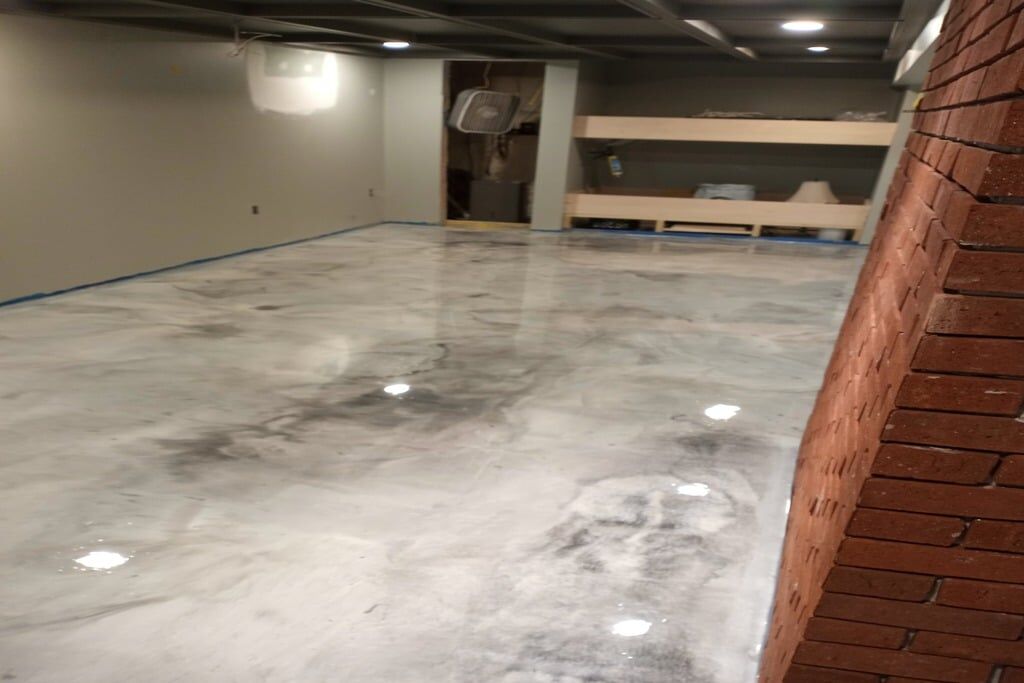 Feature Photo of Metallic Basement