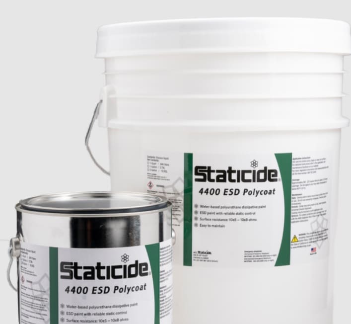 4400 Polyurethane ESD Anti-Static Paint ANSI 20.20 4400 Polyurethane ESD Anti-Static Paint ANSI 20.20