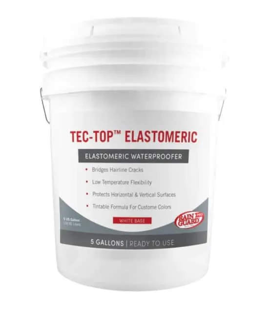 Tec-Top Elastomeric Paint Tec-Top Elastomeric Waterproofing Paint