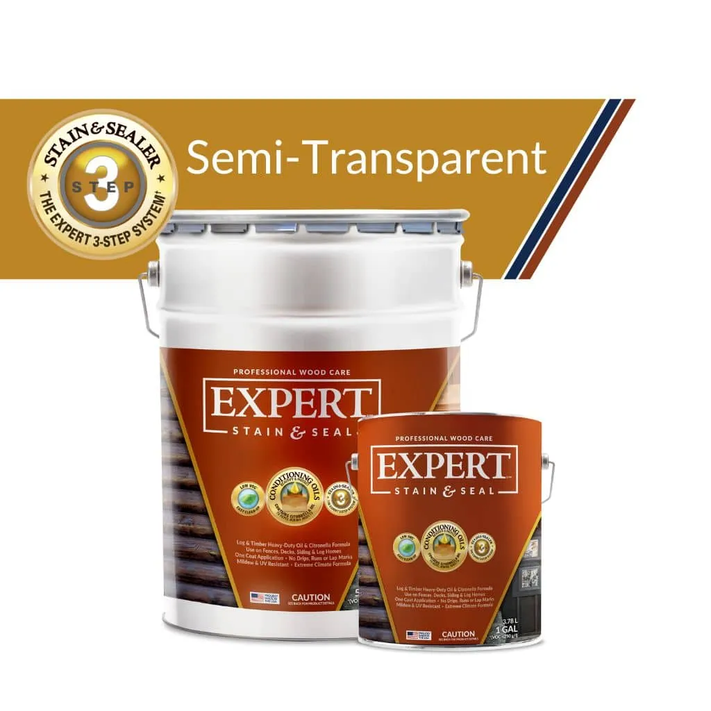 EXPERT SEMI-TRANS LOG & TIMBER STAIN EXPERT SEMI-TRANS LOG & TIMBER STAIN
