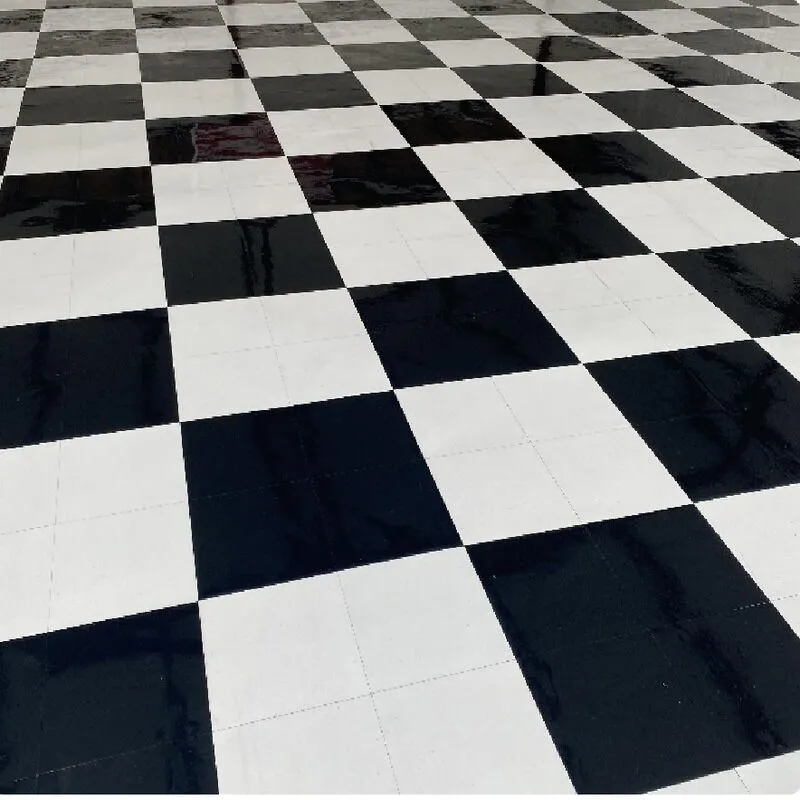 Checkered Page Polyaspartic Epoxy