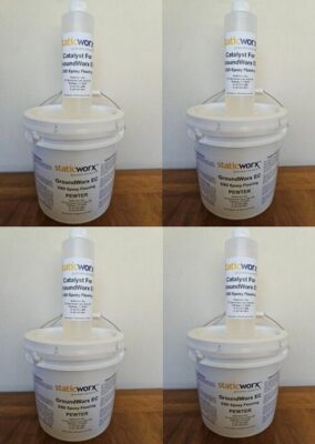 GroundWorx Basic Epoxy 4 Gallon Kit - Pewter Color