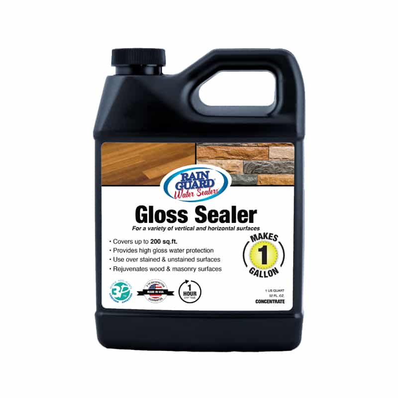 Premium Grade Gloss Sealer For A Nice Glossy Look And Water Repellent