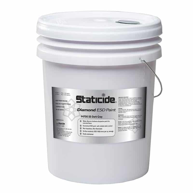 4700SS ESD Static Dissipative Acrylic Polyurethane Anti-Static Floor Paint | ANSI/ESD S20.20-2014