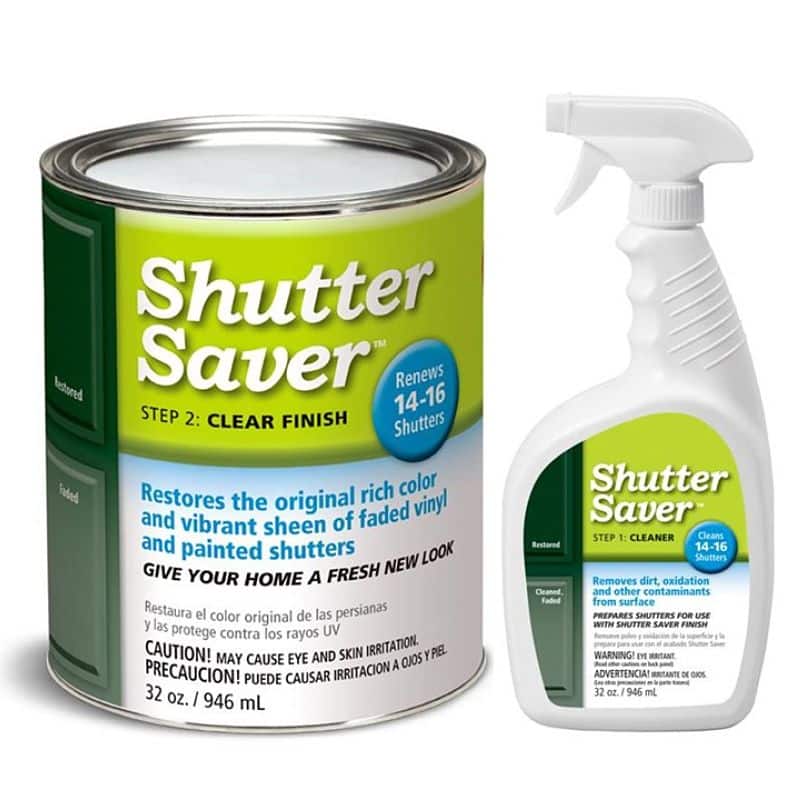 Vinyl Shutter Saver Cleaner and Restorer Kit