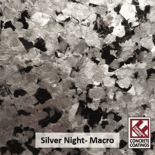 Silver Night Mica Metallic Flakes