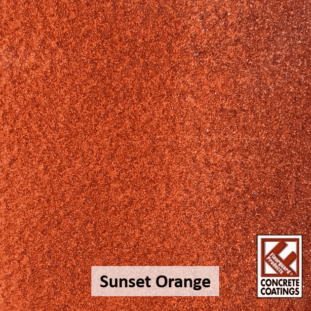 Sunset Orange Metallic Pigment