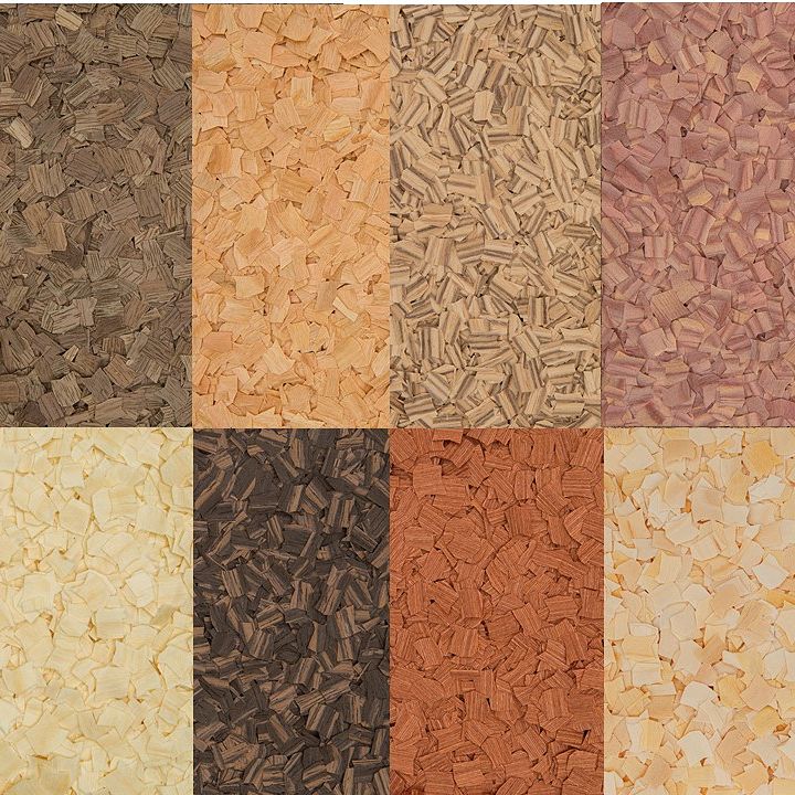 Natural Wood Chips for Epoxy, Polyaspartic Floors | Domestic & Exotic Blends